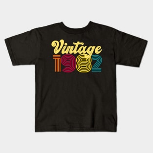 Vintage 1982 Kids T-Shirt